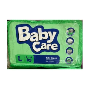 Baby Care Large Tape Type Diapers 4 Pcs