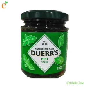 Duerr's Mint Sauce 200g | Classic Fresh Mint Condiment for Lamb & Roasts