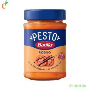 BARILLA PESTO ROSSO 200g | Authentic Italian Sun-Dried Tomato Pesto for Pasta & Appetizers