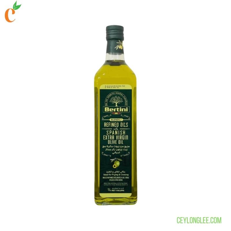 Bertini Refined Spanish Extra Virgin Olive Oil 1L BERTINI SPANISH EXTRA VIRGIN OLIVE OIL 1L | Premium Cold-Pressed Oil for Mediterranean Cooking