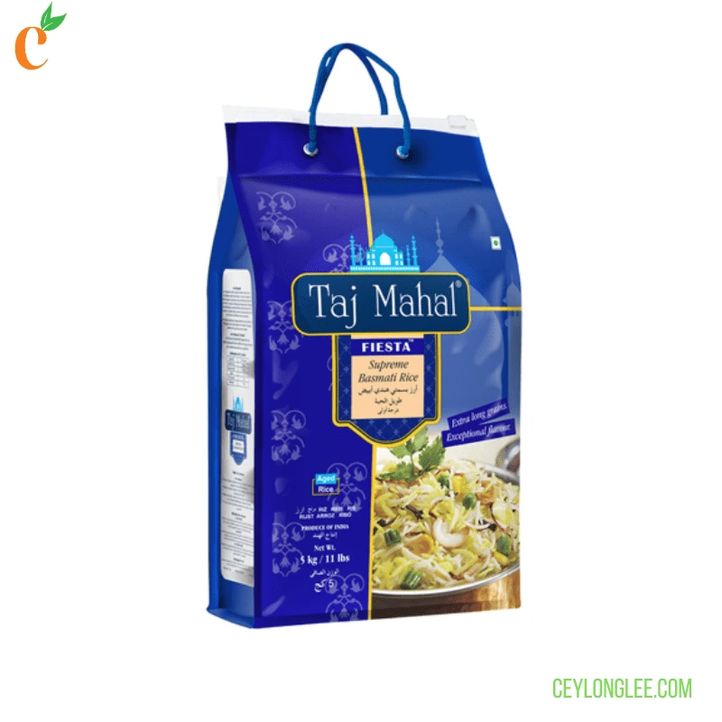 TAJ MAHAL BASMATI RICE 5KG | Premium Long-Grain Aromatic Rice