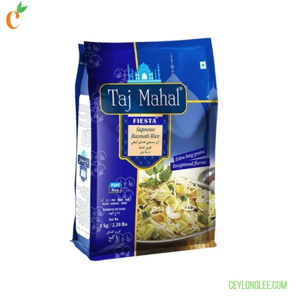 Taj Mahal Premium Basmati Rice 1kg | Long-Grain & Aromatic Rice