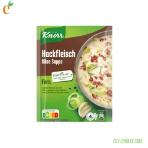 Knorr Fix Ground Meat Cheese Soup 58g | Hearty Austrian Specialty | Serves 4