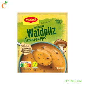 Maggi Waldpilz Cremesuppe 50g | Authentic German Mushroom Soup | Serves 4