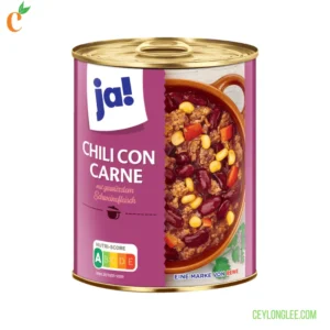 ja! Chili con Carne mit Schweinefleisch 800g | Authentic German Pork Chili | Serves 2-3