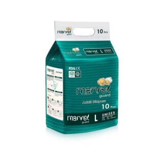 Marvel Adult Diaper M 10pcs | Anti-Leak & High Absorption